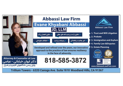 Abbassi Law Firm - Evane Khyabani Abbassi